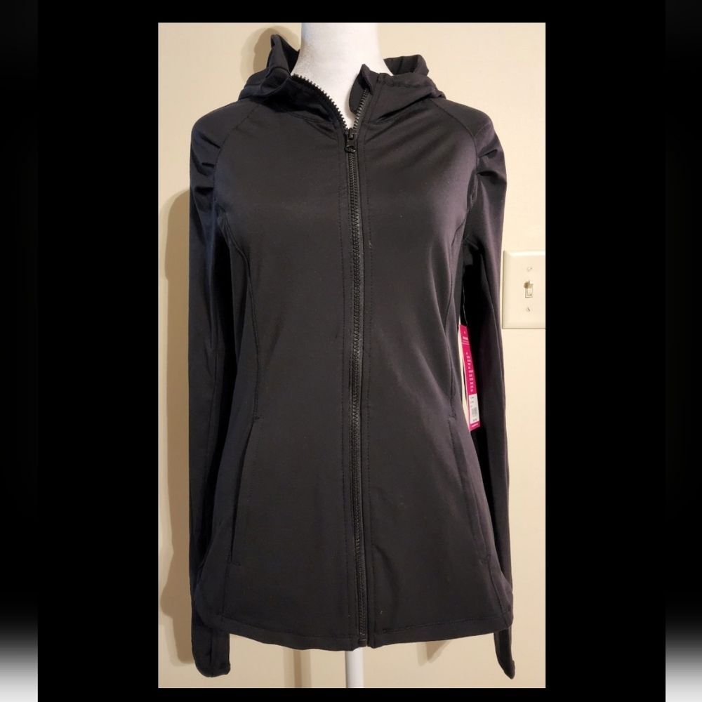 NWT Yogalicious Women's Long Sleeve Full Zip-Up Hoodie Jacket Women's Size M